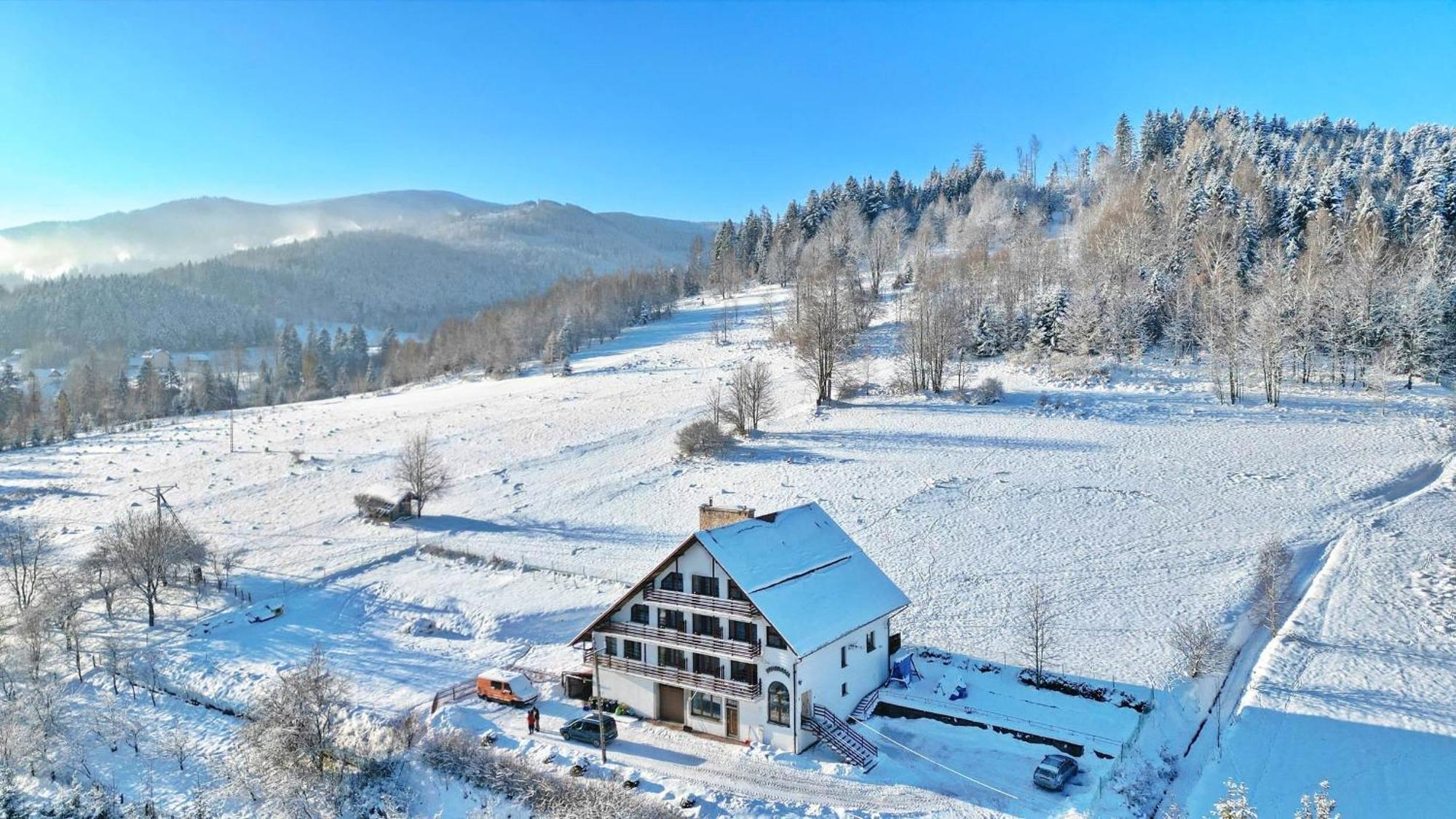 Vila Panorama Korbielów Exteriér fotografie