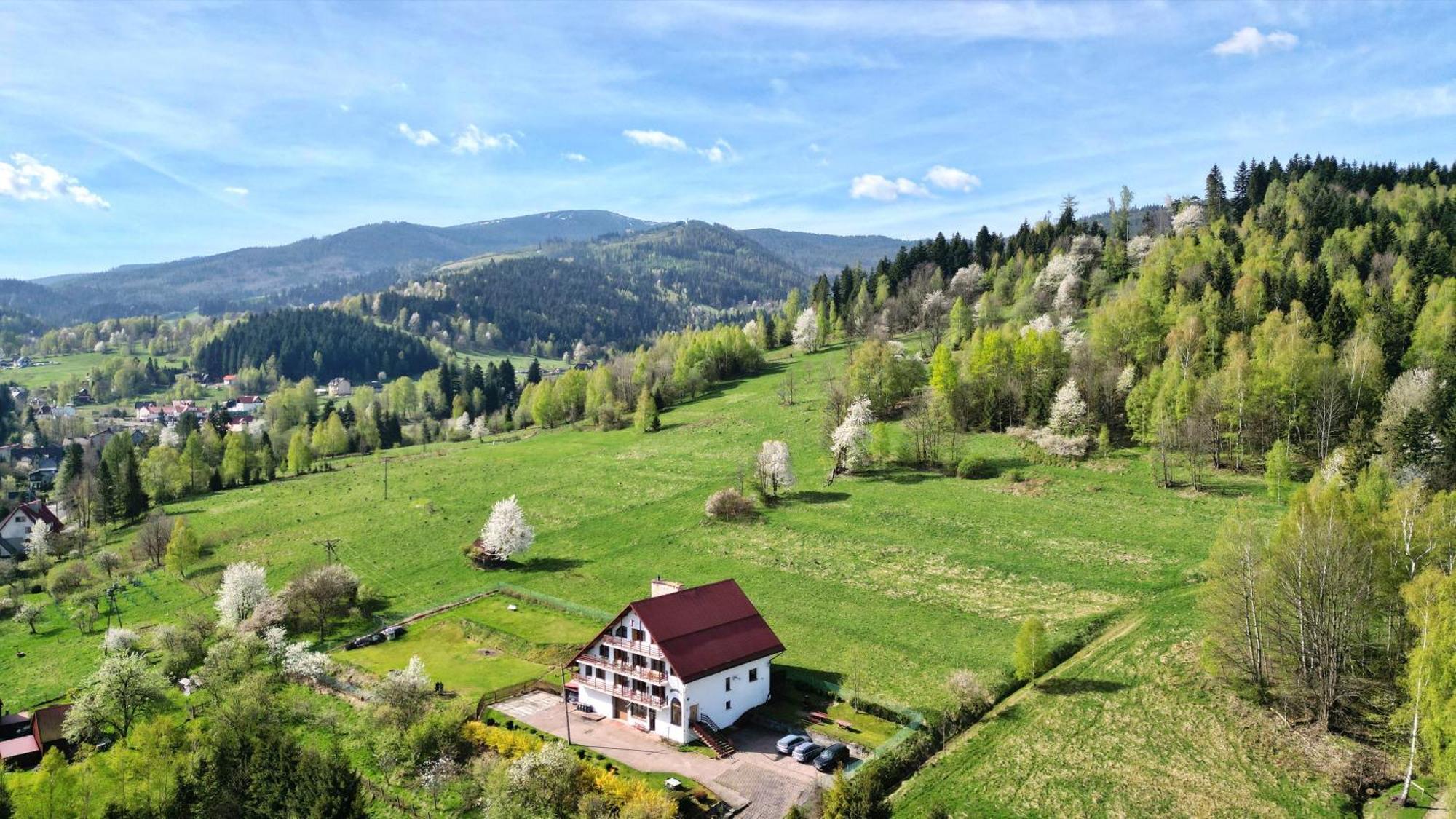 Vila Panorama Korbielów Exteriér fotografie