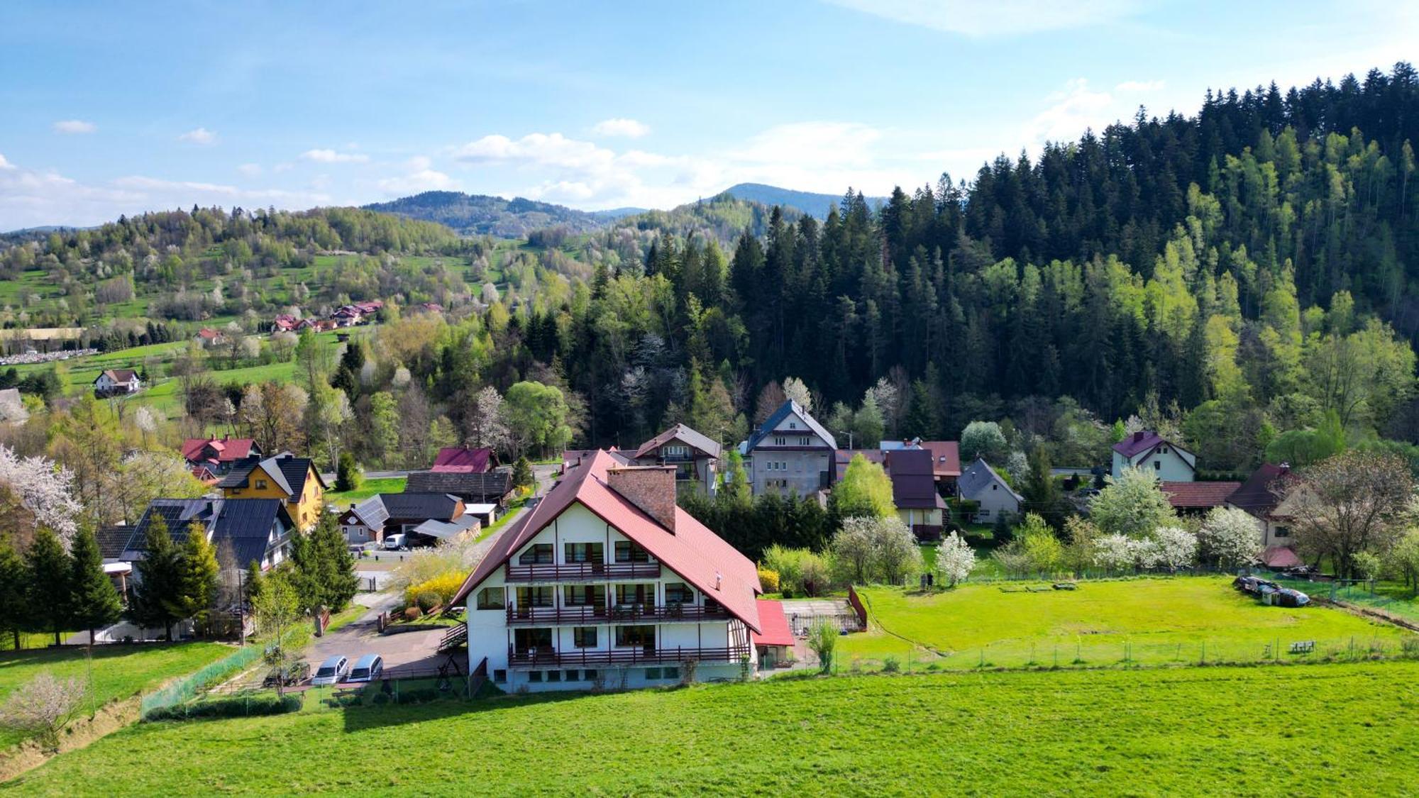 Vila Panorama Korbielów Exteriér fotografie